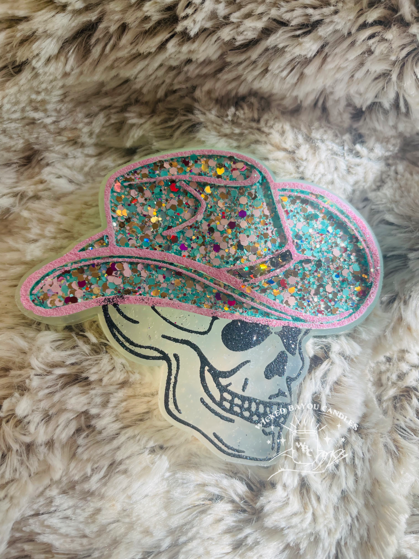 Cowboy Hat Skull freshener