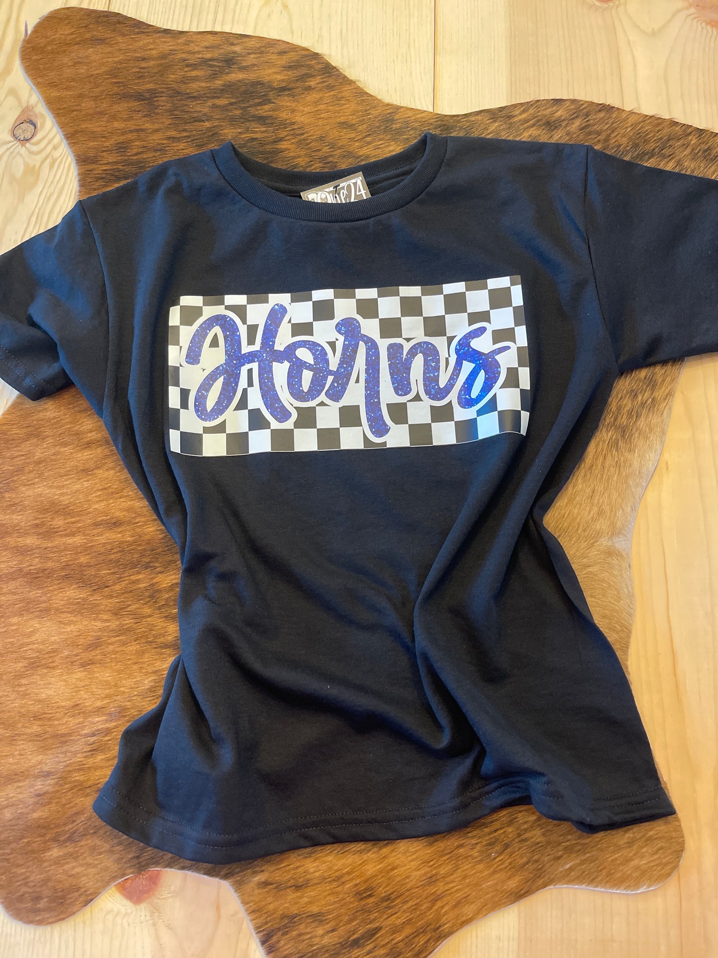 Checkered HF youth t-shirt