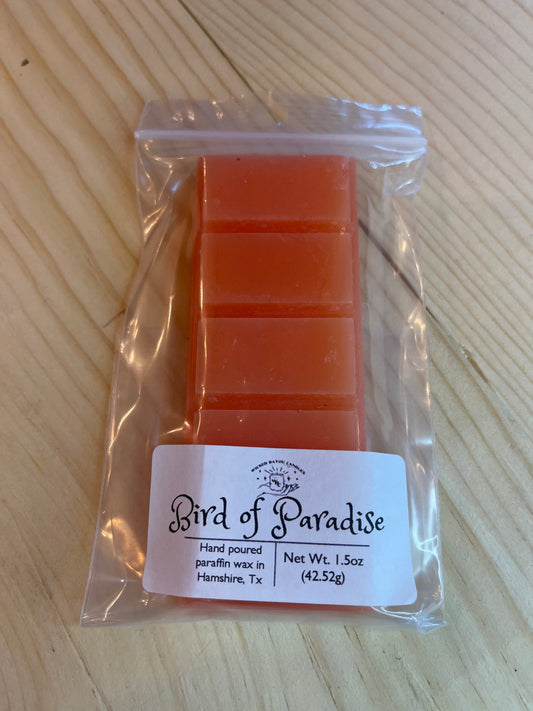 Birds of Paradise wax bar