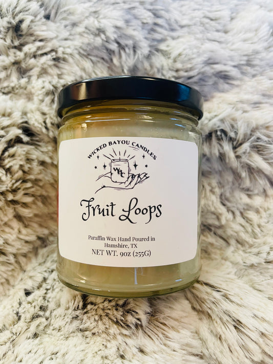 Fruit Loops 8 oz candle