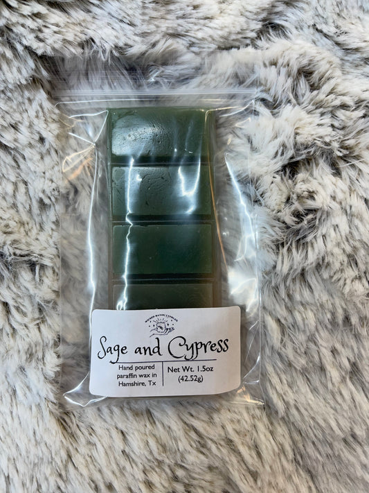 Sage and Cypress wax bar
