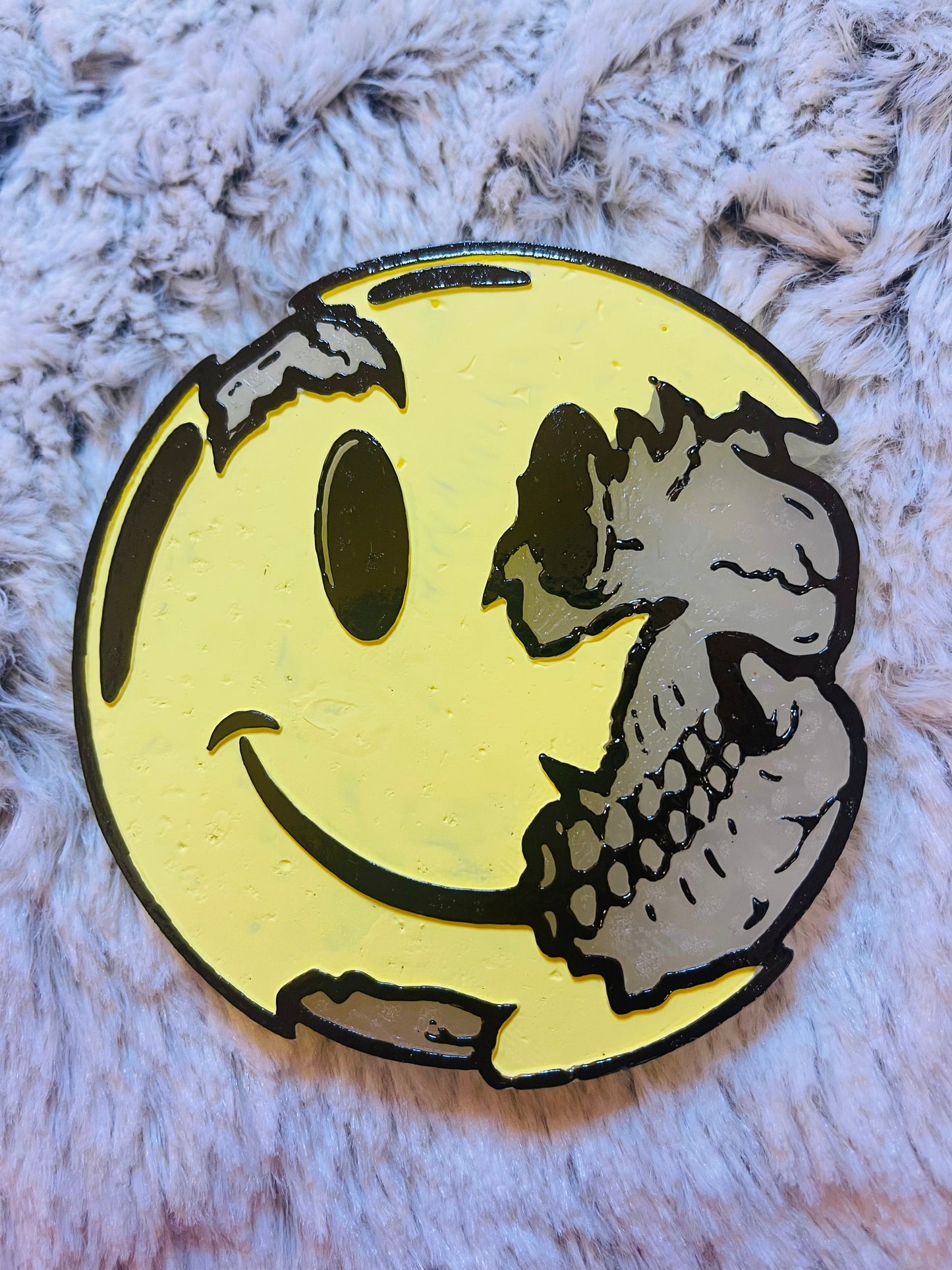Two-Faced Smiley freshener